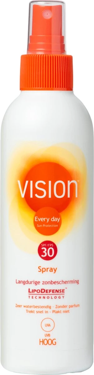 Vision Every Day Sun Protection - Zonnebrand Spray - SPF 30 - 180 Ml 15 Vision Every Day Sun Protection - Zonnebrand Spray - SPF 30 - 180 Ml - Afbeelding 15