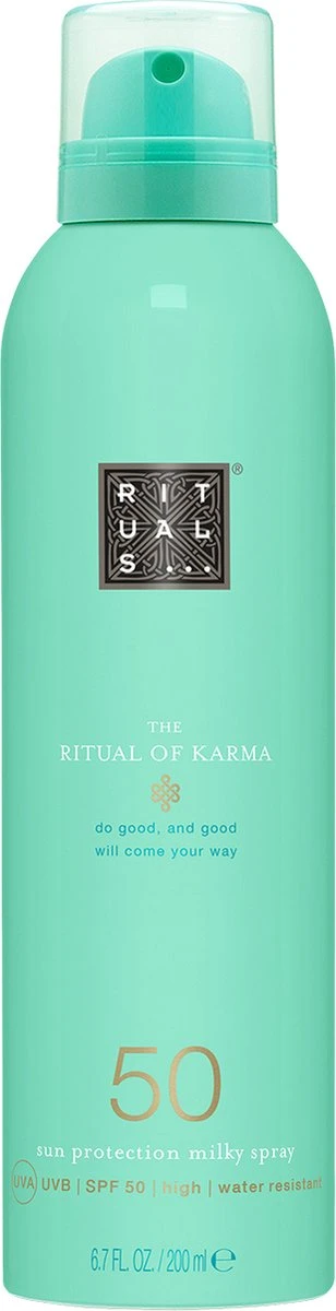RITUALS The Ritual Of Karma Sun Protection Milky Spray 50 - 200 Ml 1 RITUALS The Ritual Of Karma Sun Protection Milky Spray 50 - 200 Ml