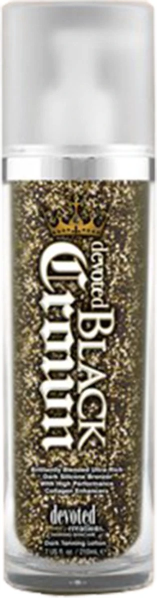 Devoted Creations Black Crown - Zonnebankcrème - 200 Ml 3 Devoted Creations Black Crown - Zonnebankcrème - 200 Ml - Afbeelding 3