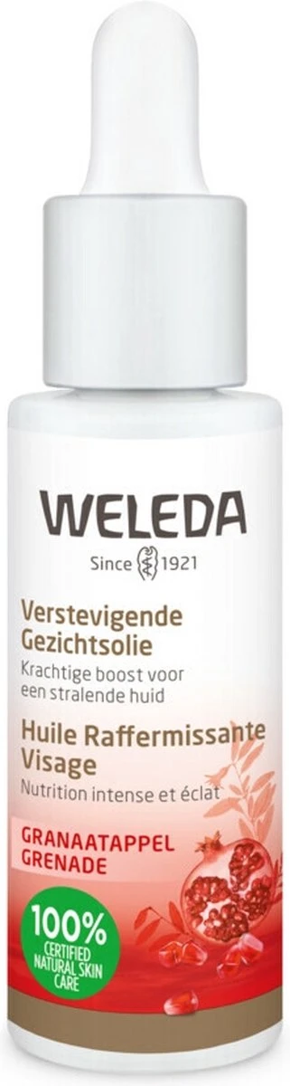 Weleda Granaatappel Verstevigende Gezichtsolie 1 Weleda Granaatappel Verstevigende Gezichtsolie
