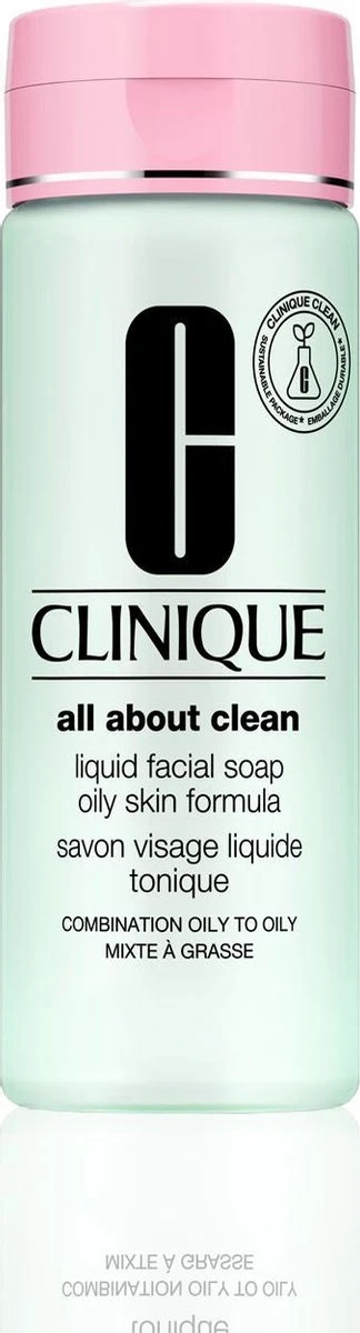 Clinique Liquid Facial Soap Gezichtsreiniger Oily Combination - 200 Ml 5 Clinique Liquid Facial Soap Gezichtsreiniger Oily Combination - 200 Ml - Afbeelding 5