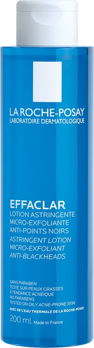 La Roche-Posay Effaclar Micro-exfoliërende Lotion - 200ml 2 La Roche-Posay Effaclar Micro-exfoliërende Lotion - 200ml - Afbeelding 2