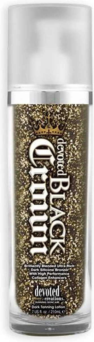 Devoted Creations Black Crown - Zonnebankcrème - 200 Ml 2 Devoted Creations Black Crown - Zonnebankcrème - 200 Ml - Afbeelding 2