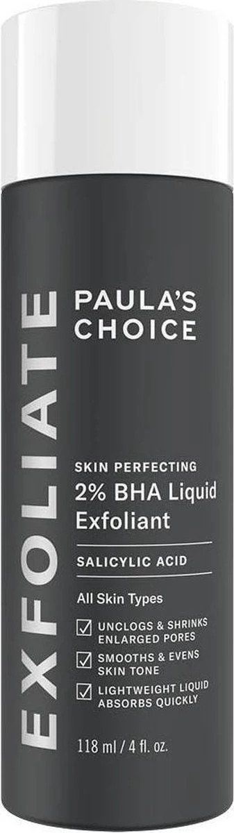 Paula's Choice SKIN PERFECTING 2% BHA Liquid Exfoliant - Gecombineerde & Vette Huid - 118 Ml 1 Paula's Choice SKIN PERFECTING 2% BHA Liquid Exfoliant - Gecombineerde & Vette Huid - 118 Ml