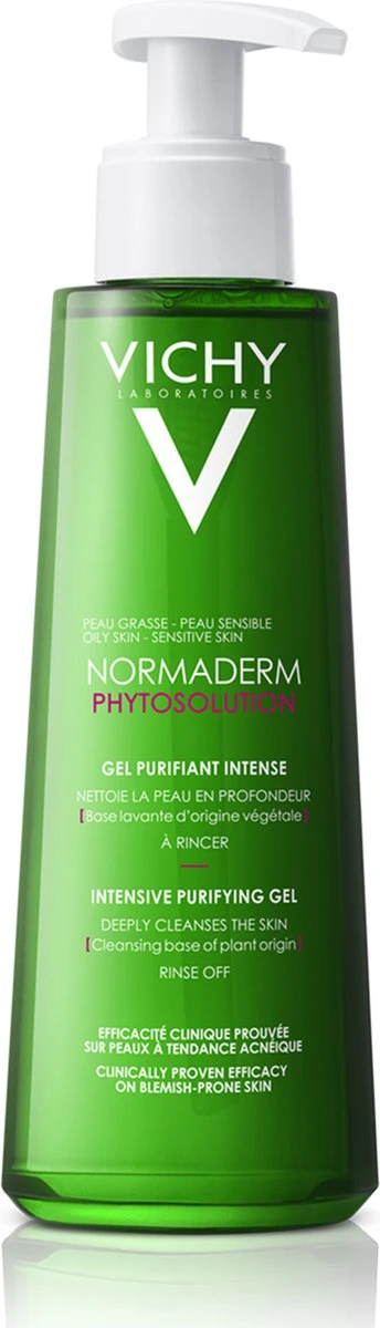 Vichy Normaderm Phytosolution Reinigingsgel - 400ml - Onzuivere Huid 1 Vichy Normaderm Phytosolution Reinigingsgel - 400ml - Onzuivere Huid