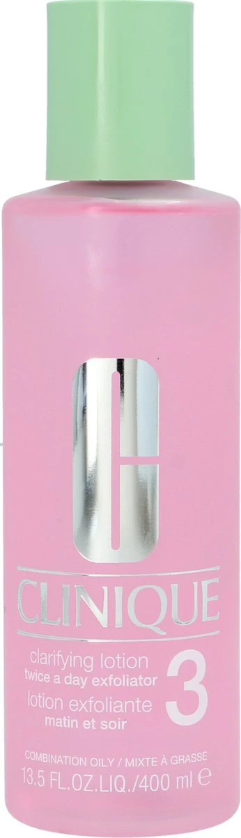 Clinique Clarifying Lotion 3 Reinigingslotion Vette Huid - 400 Ml 3 Clinique Clarifying Lotion 3 Reinigingslotion Vette Huid - 400 Ml - Afbeelding 3
