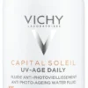 Vichy Capital Soleil UV-Age Daily SPF50+ - 40ml - Dagelijkse Zonnebrand Voor Het Gezicht - Voor Elk Huidtype, Ook Een Gevoelige Huid