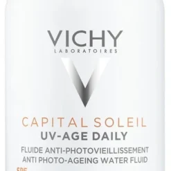 Vichy Capital Soleil UV-Age Daily SPF50+ - 40ml - Dagelijkse Zonnebrand Voor Het Gezicht - Voor Elk Huidtype, Ook Een Gevoelige Huid