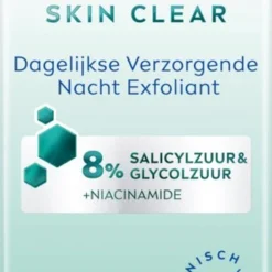 NIVEA Derma Active Skin Clear Night Exfoliator - 40ml 9 NIVEA Derma Active Skin Clear Night Exfoliator - 40ml -Goedkope Gezicht Zoet Winkel 354x1200 2