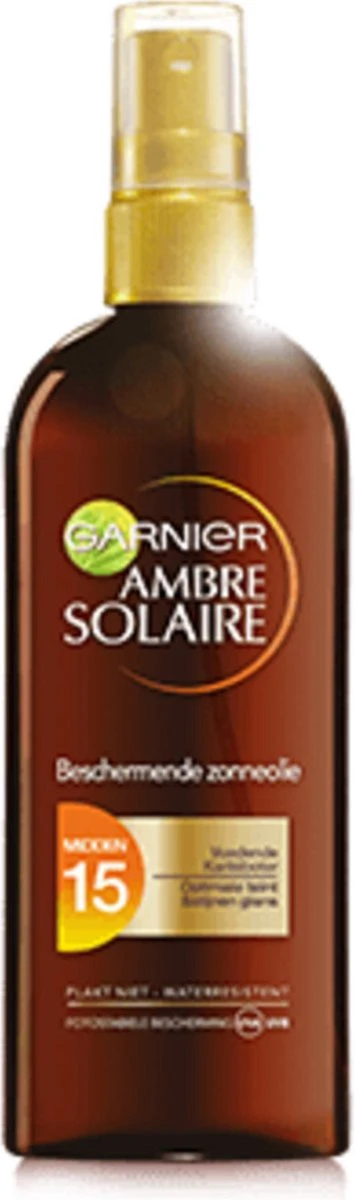 Garnier Ambre Solaire Zonnebrand Olie SPF 15 - Beschermende Olie Voor Tanning - 150 Ml 4 Garnier Ambre Solaire Zonnebrand Olie SPF 15 - Beschermende Olie Voor Tanning - 150 Ml - Afbeelding 4