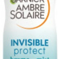 Garnier Ambre Solaire Invisible Protect Mist SPF 30 - Zonnebrand Spray Met Vitamine E + Aloe Vera - 200ml