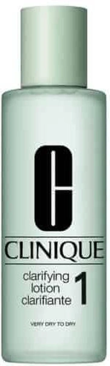 Clinique Clarifying Lotion 1 Reinigingslotion Hele Droge Huid/droog - 400 Ml 1 Clinique Clarifying Lotion 1 Reinigingslotion Hele Droge Huid/droog - 400 Ml