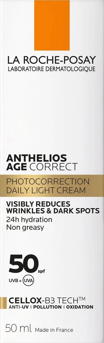 La Roche-Posay Anthelios Age Correct SPF50 - 50 Ml - Voor Het Gezicht 2 La Roche-Posay Anthelios Age Correct SPF50 - 50 Ml - Voor Het Gezicht - Afbeelding 2