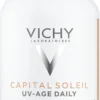 Vichy Capital Soleil UV-Age - Dagelijkse Zonnebrand Voor Het Gezicht - SPF50+ Getint - 40ml