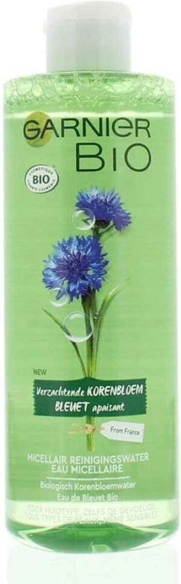 Garnier Bio Micellair Reinigingswater Met Verzachtende Korenbloem - 400 Ml 11 Garnier Bio Micellair Reinigingswater Met Verzachtende Korenbloem - 400 Ml - Afbeelding 11