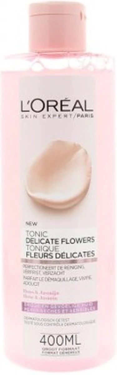 L’Oréal Paris Delicate Flowers Tonic - 400 Ml - Gevoelige Huid 9 L’Oréal Paris Delicate Flowers Tonic - 400 Ml - Gevoelige Huid - Afbeelding 9