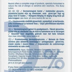 Neutral 0% Bodylotion Parfumvrij - 6 X 250 Ml 7 Neutral 0% Bodylotion Parfumvrij - 6 X 250 Ml -Goedkope Gezicht Zoet Winkel 411x1200 1