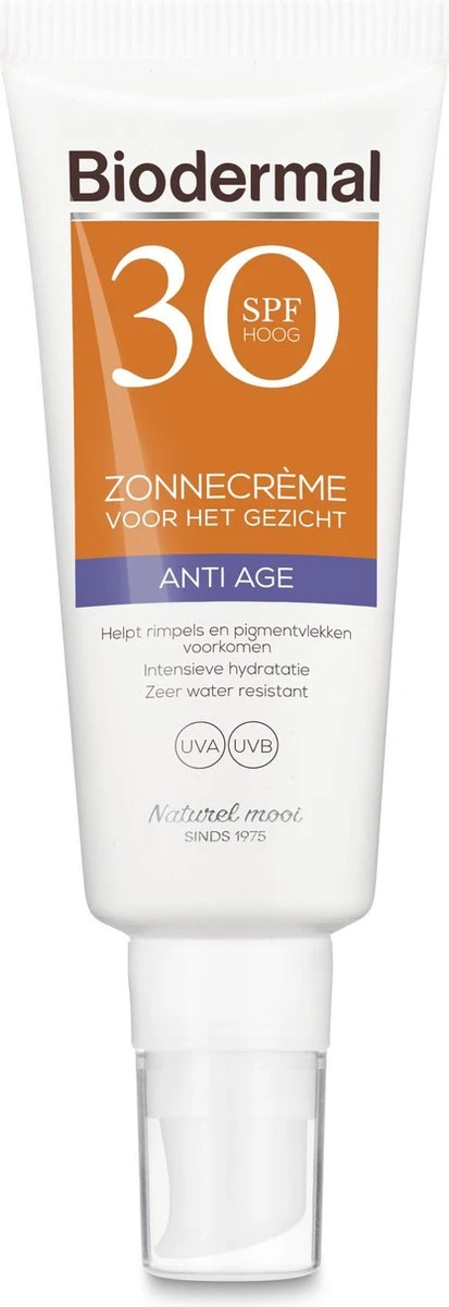 Biodermal Zonnebrand - Anti Age Zonnecrème Voor Het Gezicht - SPF 30 - 40ml 4 Biodermal Zonnebrand - Anti Age Zonnecrème Voor Het Gezicht - SPF 30 - 40ml - Afbeelding 4