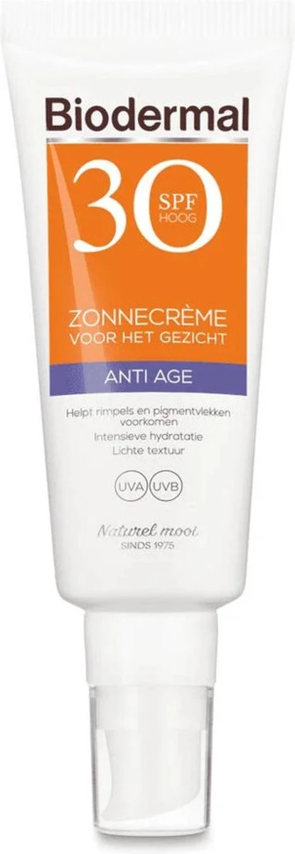 Biodermal Zonnebrand - Anti Age Zonnecrème Voor Het Gezicht - SPF 30 - 40ml 10 Biodermal Zonnebrand - Anti Age Zonnecrème Voor Het Gezicht - SPF 30 - 40ml - Afbeelding 10