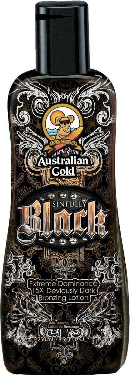 Australian Gold Sinfully Black Zonnebankcrème - 250 Ml 2 Australian Gold Sinfully Black Zonnebankcrème - 250 Ml - Afbeelding 2