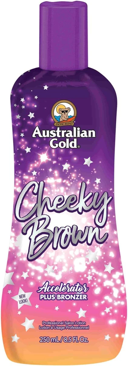 Australian Gold Cheeky Brown - 250 Ml - Zonnebanklotion 1 Australian Gold Cheeky Brown - 250 Ml - Zonnebanklotion