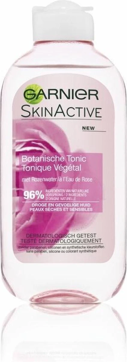 Garnier Skinactive Face Botanische Tonic Rozenwater - 3 X 200 Ml 1 Garnier Skinactive Face Botanische Tonic Rozenwater - 3 X 200 Ml