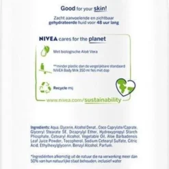 NIVEA Naturally Good Bio Aloë Vera Bodylotion - 350 Ml 8 NIVEA Naturally Good Bio Aloë Vera Bodylotion - 350 Ml -Goedkope Gezicht Zoet Winkel 425x1200 2