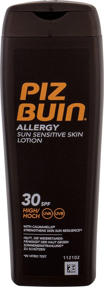 Piz Buin - Allergy Sun Sensitive Skin Lotion Spf 30 - Sunscreen Milk For Sensitive Skin 2 Piz Buin - Allergy Sun Sensitive Skin Lotion Spf 30 - Sunscreen Milk For Sensitive Skin - Afbeelding 2