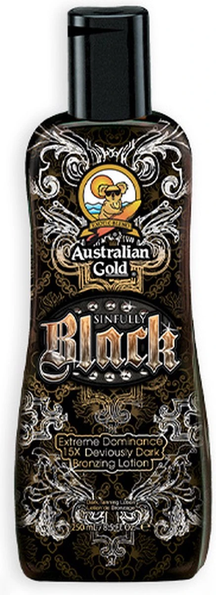 Australian Gold Sinfully Black Zonnebankcrème - 250 Ml 1 Australian Gold Sinfully Black Zonnebankcrème - 250 Ml