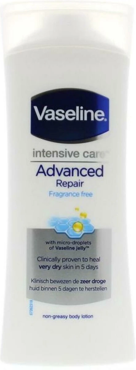 Vaseline® Vaseline Advanced Repair Intensive Care Bodylotion - 400 Ml 10 Vaseline® Vaseline Advanced Repair Intensive Care Bodylotion - 400 Ml - Afbeelding 10