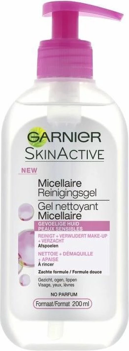 Garnier SkinActive Micellaire - 3x 200ml - Reinigingsgel 7 Garnier SkinActive Micellaire - 3x 200ml - Reinigingsgel - Afbeelding 7