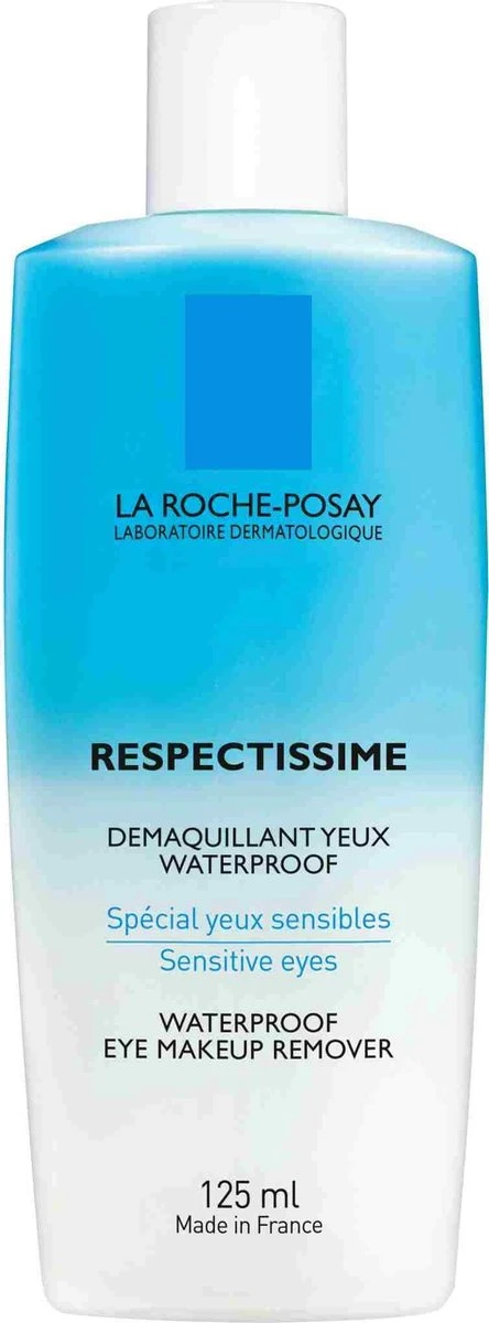 La Roche-Posay Respectissime Waterproof Oogreiniger - 125ml 1 La Roche-Posay Respectissime Waterproof Oogreiniger - 125ml