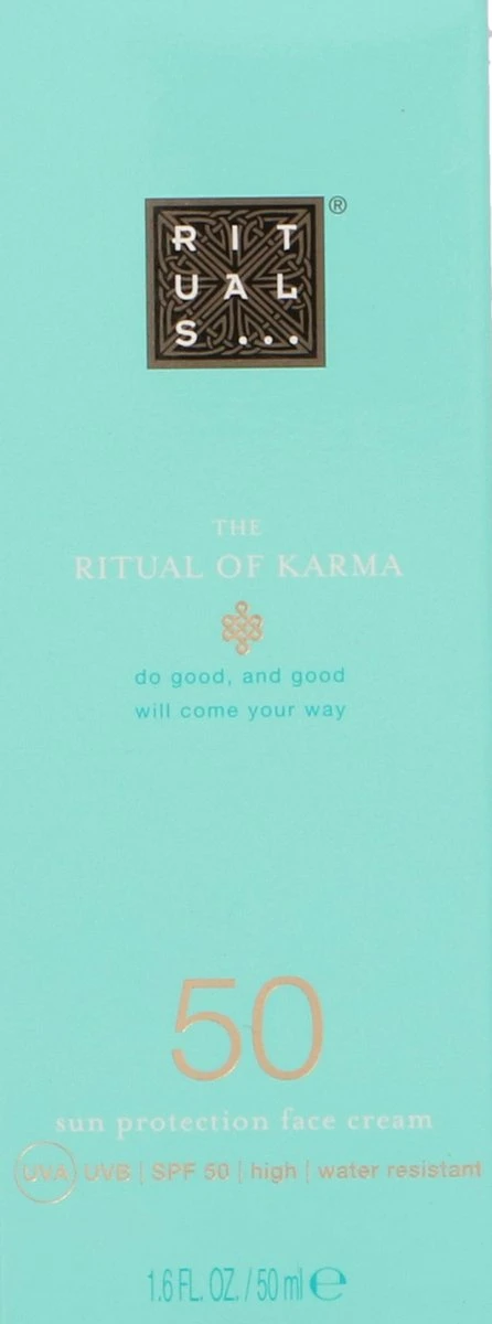 RITUALS The Ritual Of Karma Sun Protection Face Cream 50 - 50 Ml 7 RITUALS The Ritual Of Karma Sun Protection Face Cream 50 - 50 Ml - Afbeelding 7