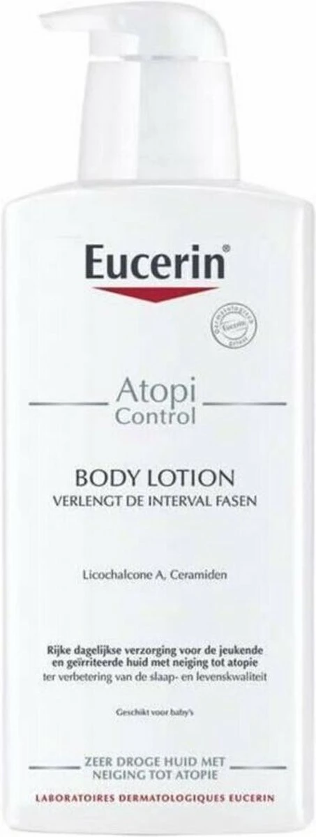 Eucerin AtopiControl Body Care Lotion 12% Omega - Bodylotion - 400 Ml 1 Eucerin AtopiControl Body Care Lotion 12% Omega - Bodylotion - 400 Ml