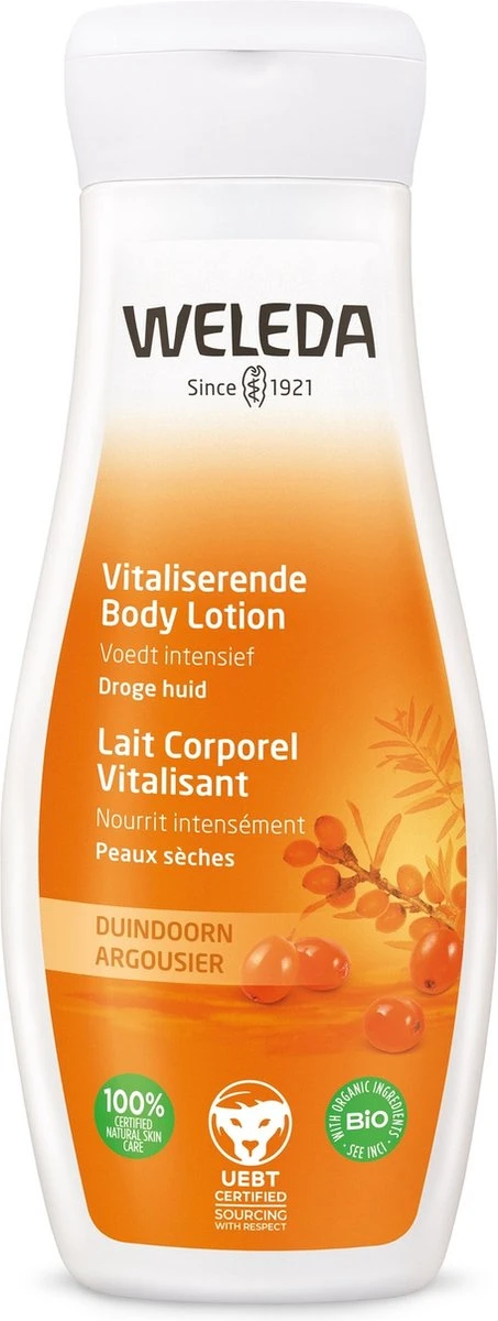 Weleda DUINDOORN VITALISERENDE BODY LOTION 1 Weleda DUINDOORN VITALISERENDE BODY LOTION
