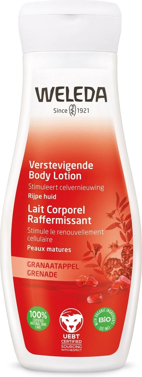 Weleda GRANAATAPPEL VERSTEVIGENDE BODY LOTION 1 Weleda GRANAATAPPEL VERSTEVIGENDE BODY LOTION
