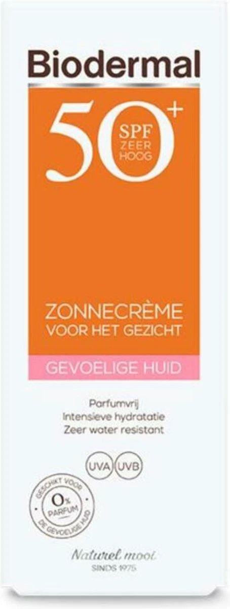 Biodermal Zonnebrand Voor De Gevoelige Huid - SPF 50 - Zonnebrand Voor Het Gezicht - 50ml 11 Biodermal Zonnebrand Voor De Gevoelige Huid - SPF 50 - Zonnebrand Voor Het Gezicht - 50ml - Afbeelding 11