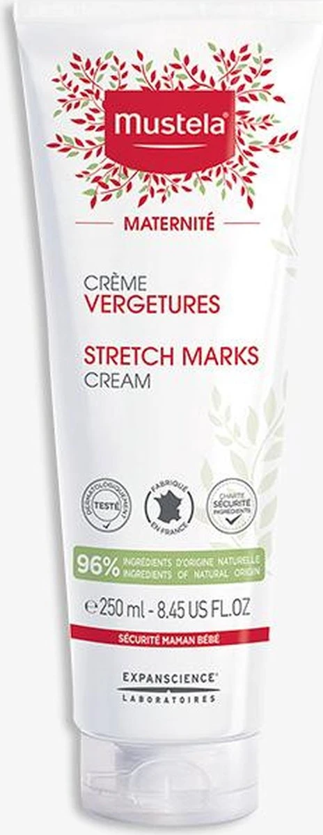 Mustela MATERNITÉ Stretch Marks Prevention Cream 250 Ml 2 Mustela MATERNITÉ Stretch Marks Prevention Cream 250 Ml - Afbeelding 2
