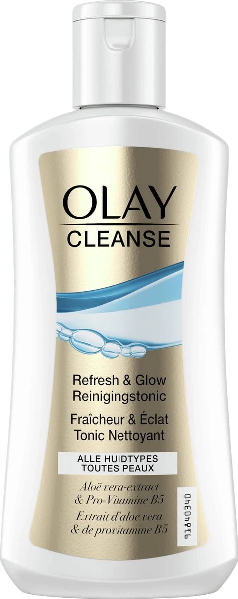 Olay Cleanse Refresh & Glow Reinigingstonic - Alle Huidtypes - Reinigt Verzacht En Bereidt De Huid Voor - 200ml 1 Olay Cleanse Refresh & Glow Reinigingstonic - Alle Huidtypes - Reinigt Verzacht En Bereidt De Huid Voor - 200ml