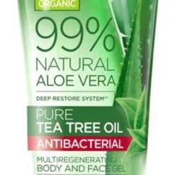 Eveline Cosmetics 99% Natural Aloe Vera Tea Tree Oil Body & Face Gel 250ml.
