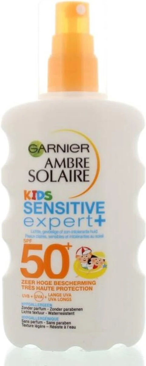 Garnier Ambre Solaire Kids Zonnebrandspray SPF 50+ - Zonnebrand Voor De Kinderhuid - 200 Ml 15 Garnier Ambre Solaire Kids Zonnebrandspray SPF 50+ - Zonnebrand Voor De Kinderhuid - 200 Ml - Afbeelding 15