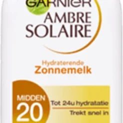 Garnier Ambre Solaire Hydraterende Zonnebrandmelk SPF 20 - 200 Ml 9 Garnier Ambre Solaire Hydraterende Zonnebrandmelk SPF 20 - 200 Ml -Goedkope Gezicht Zoet Winkel 483x1200 3