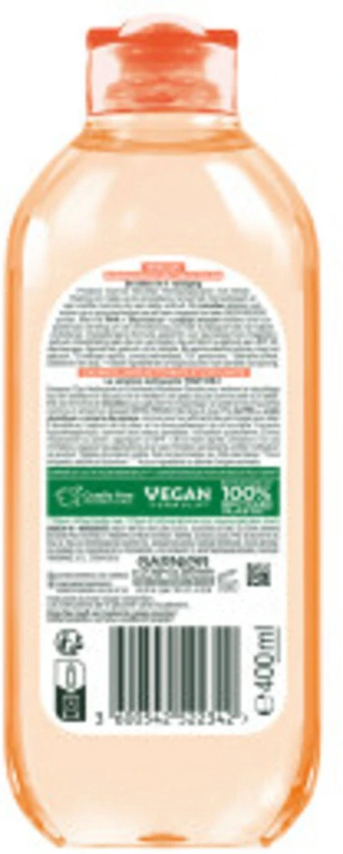 Garnier SkinActive Micellair Reinigingswater Met Milde Peeling Alles-in-1 400 Ml 7 Garnier SkinActive Micellair Reinigingswater Met Milde Peeling Alles-in-1 400 Ml - Afbeelding 7