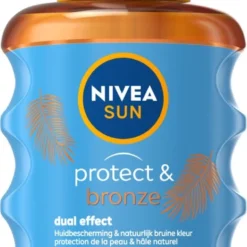 NIVEA SUN Protect & Bronze Zonnebrandolie Spray SPF 30 - 200 Ml