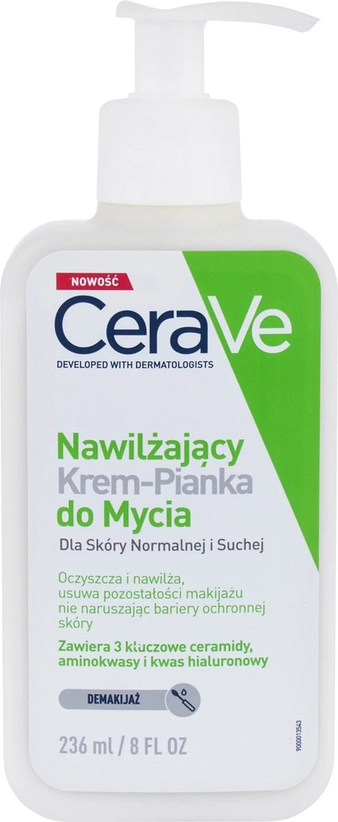 CeraVe Hydrating Cream To Foam 236 Ml 1 CeraVe Hydrating Cream To Foam 236 Ml