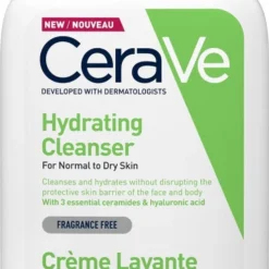 CeraVe - Hydrating Cleanser - Reinigingsmelk - Normale Tot Droge Huid - 236 Ml