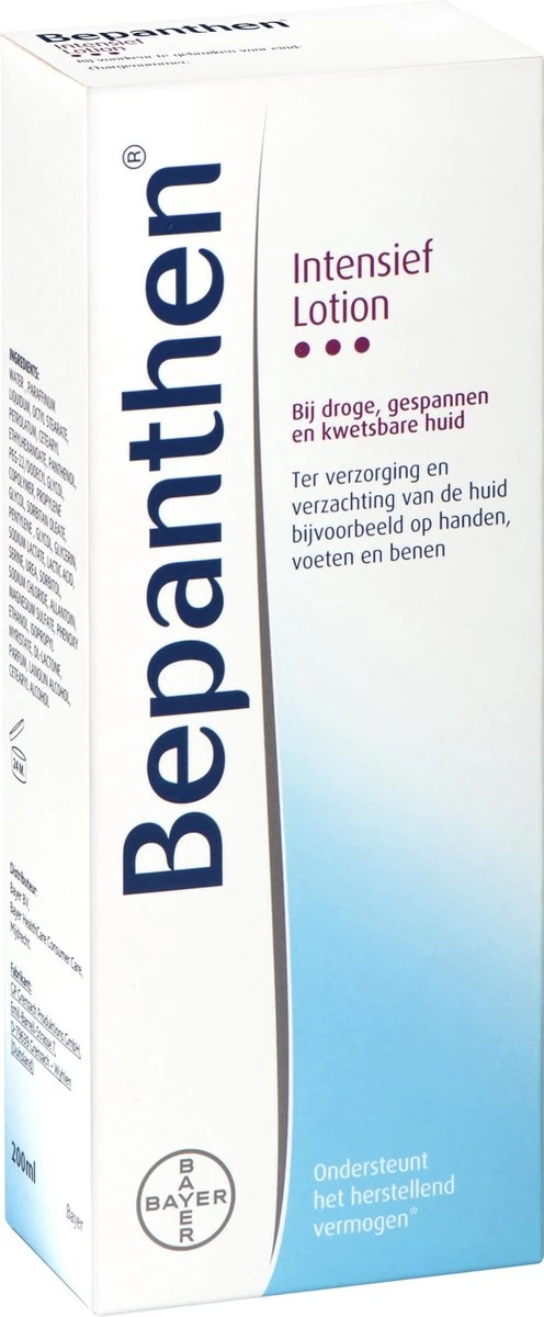 Bepanthen Intensief Lotion - Snel Intrekkend En Hydraterend - Droge, Kwetsbare Huid - 200 Ml 7 Bepanthen Intensief Lotion - Snel Intrekkend En Hydraterend - Droge, Kwetsbare Huid - 200 Ml - Afbeelding 7