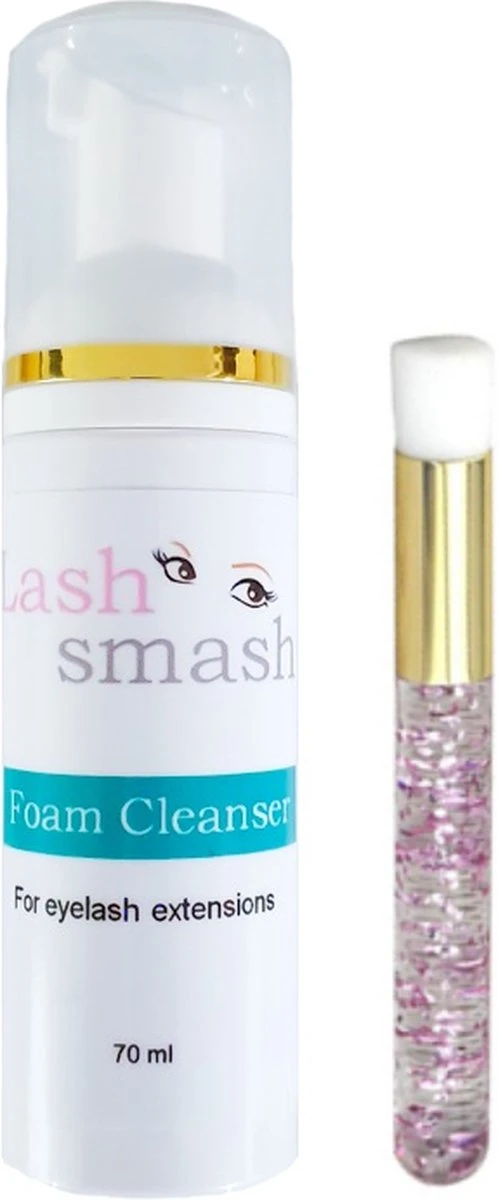 Lash Foam Cleanser 70ml, Parabeen Vrij, Mild En Onmisbaar In Gebruik 1 Lash Foam Cleanser 70ml, Parabeen Vrij, Mild En Onmisbaar In Gebruik