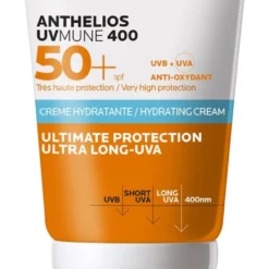 La Roche-Posay Anthelios UVMune 400 - Hydraterende Zonnebrandcrème SPF50+ - Gezicht - 50 Ml
