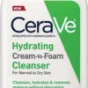 Cerave Hydrating Cream-to-foam Cleanser For Normal To Dry Skin 355 Ml